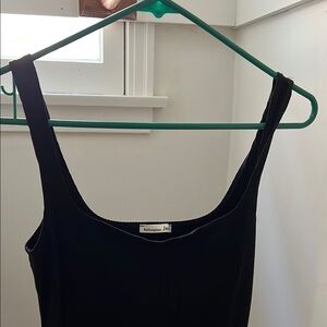 Reformation Classic Black Tank Dress